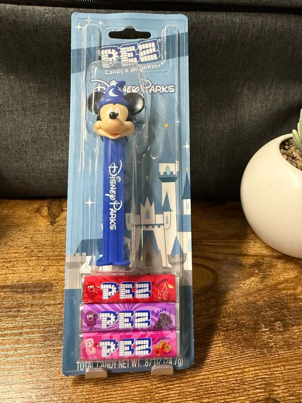 NEW Disney Parks Sorcerer Mickey Mouse Pez Candy Dispenser
